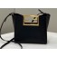Fendi Way Small Leather Bag Black
