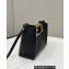 Fendi Way Small Leather Bag Black