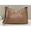 Fendi Way Large Felt Bag Apricot