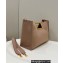 Fendi Way Large Felt Bag Apricot