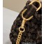 Fendi Mini Baguette bag with Woven crocheted FF Jacquard Fabric in Brown