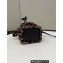 Fendi Mon Tresor Mini bucket bag brown sheepskin