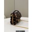 Fendi Mini Baguette FF Brown sheepskin bag