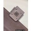 Fendi Medium Baguette Chain Midi FF tapestry fabric bag Gray