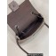 Fendi Medium Baguette Chain Midi FF tapestry fabric bag Gray