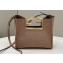 Fendi Way Small Felt Bag Apricot