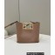 Fendi Way Small Felt Bag Apricot
