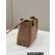 Fendi Way Small Felt Bag Apricot