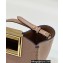 Fendi Way Small Felt Bag Apricot