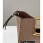Fendi Way Small Felt Bag Apricot