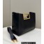 Fendi Way Large Leather Bag Black