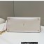 Fendi Way Large Leather Bag White