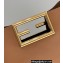 Fendi Way Large Leather Bag Brown