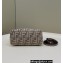 Fendi By The Way Mini Boston bag FF tapestry fabric Gray