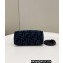 Fendi By The Way Mini Boston bag FF tapestry fabric Blue