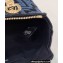 Fendi By The Way Mini Boston bag FF tapestry fabric Blue