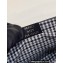 Fendi Mini Baguette houndstooth wool bag with FF embroidery Blue