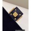 Fendi Medium Baguette FF tapestry fabric bag Blue