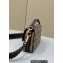 Fendi Medium Baguette bag Stitch Embroidered Ff Fabric
