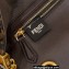 Fendi Medium Baguette Chain Midi FF jacquard fabric bag