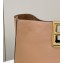 Fendi Way Large Leather Bag Apricot