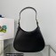 Prada Cleo leather shoulder Bag 1BC179 Black 2022