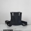 Prada Re-Nylon and leather shoulder bag 2VH147 Black 2022
