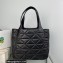 Prada Quilted Leather Tote bag 1BG449 Black 2022
