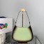 Prada Cleo brushed leather shoulder Bag 1BC499 Ombre Green 2022