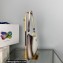 Prada Cleo brushed leather shoulder Bag 1BC499 Ombre White 2022