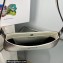 Prada Cleo brushed leather shoulder Bag 1BC499 Ombre White 2022