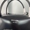 Prada Supernova Medium leather handbag 1BA365 brushed Black 2022