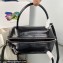 Prada Supernova Medium leather handbag 1BA365 brushed Black 2022