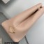 Prada perforated logo Medium leather tote Bag 1BG384 Pink 2022