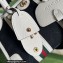 Gucci Mini top handle bag with Double G 715771 Canvas and leather White