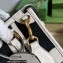 Gucci Mini top handle bag with Double G 715771 Canvas and leather White