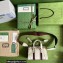 Gucci Mini top handle bag with Double G 715771 leather  White