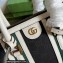 Gucci Small top handle bag with Double G 715772 Canvas and leather White