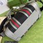 Gucci Small top handle bag with Double G 715772 Canvas and leather Gray