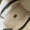 Gucci Small top handle bag with Double G 715772 Canvas and leather Gray