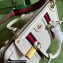 Gucci Small top handle bag with Double G 715772 leather White