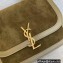 Saint Laurent solferino medium satchel bag in suede Leather 634305 Army Green