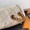 Saint Laurent Loulou Small Chain Bag "carré rive gauche" in jersey 494699
