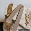 Saint Laurent Loulou Small Chain Bag "carré rive gauche" in jersey 494699