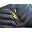 Saint Laurent cassandre bi-fold wallet 575879 Black/Gold