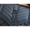 Saint Laurent small envelope wallet in mix Leather 651026 So Black