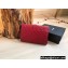 Saint Laurent small envelope wallet in mix Leather 651026 Red