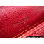 Saint Laurent small envelope wallet in mix Leather 651026 Red