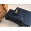 Saint Laurent cassandre Card Holder Wallet 607907 Black/Gold