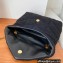 Saint Laurent puffer toy chain bag in Tweed 620333 Black